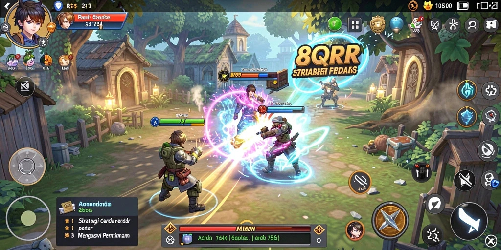 Tampilan gameplay <strong>8QR</strong> yang menegangkan dan penuh strategi.