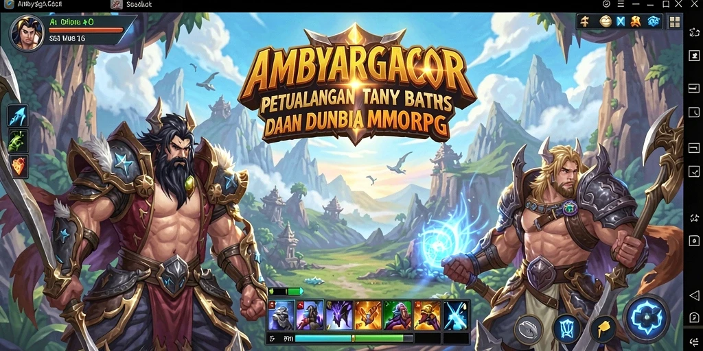 Gameplay dinamis dan aksi seru di dunia AMBYARGACOR.