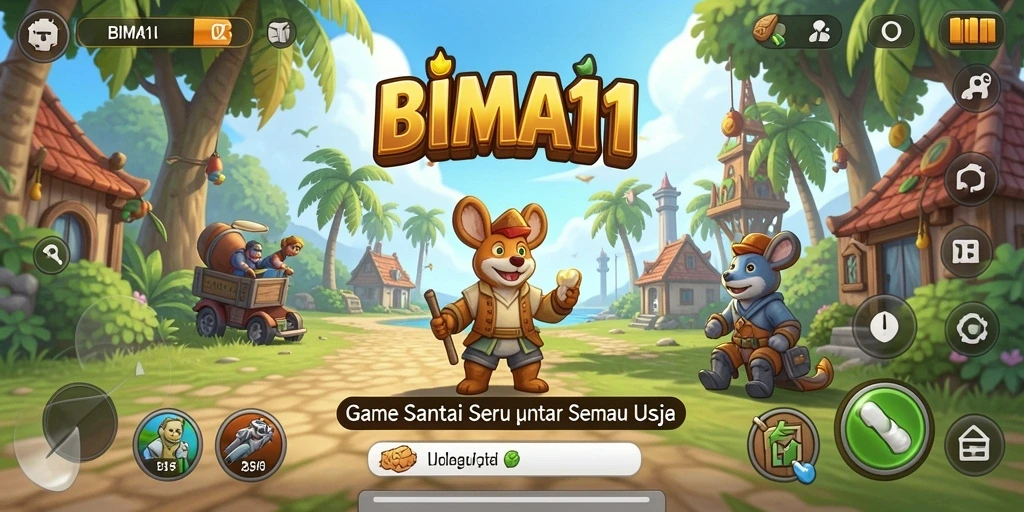 Tampilan menarik dan gameplay seru dari BIMA11.