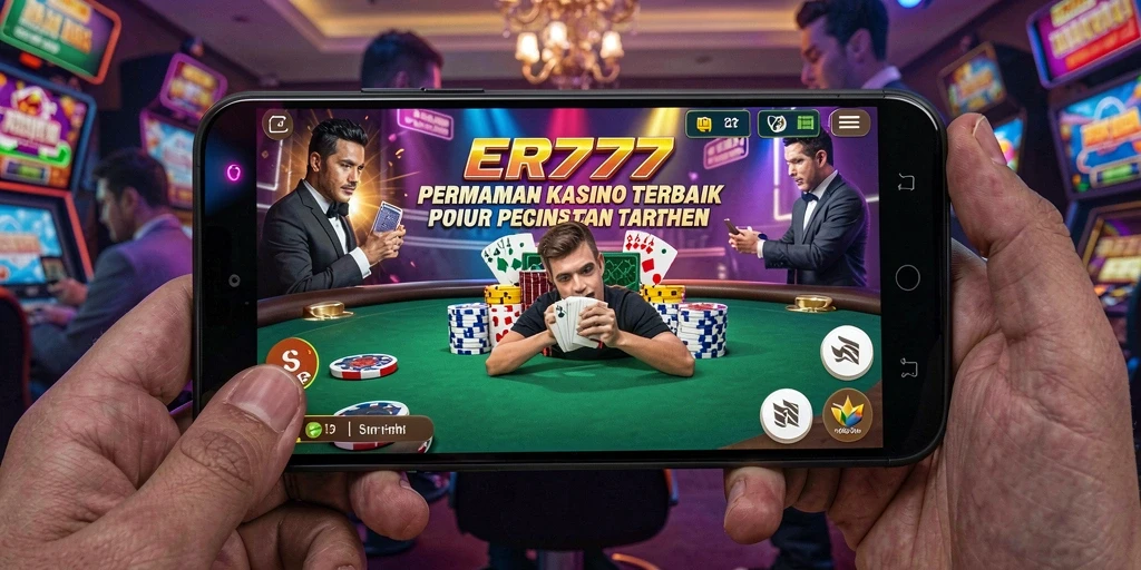 Screenshot gameplay ER777 menampilkan suasana kasino yang mengasyikkan.