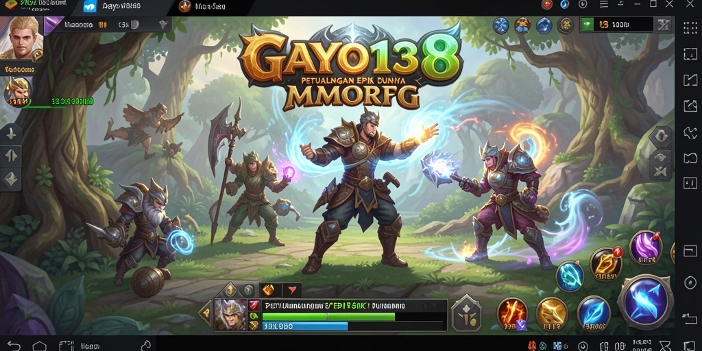 Gameplay GAYO138 yang menarik dalam petualangan MMORPG.