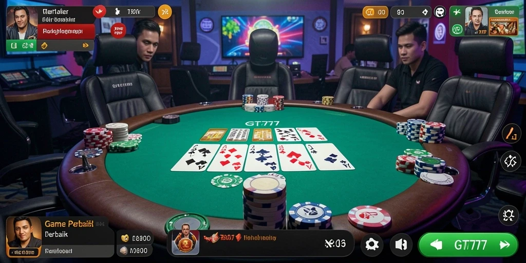 Gameplay seru GT777 dengan grafis menawan dan mode poker menarik.
