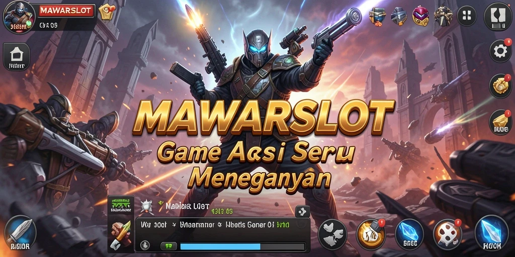 Tampilan gameplay seru dan menegangkan di MAWARSLOT.