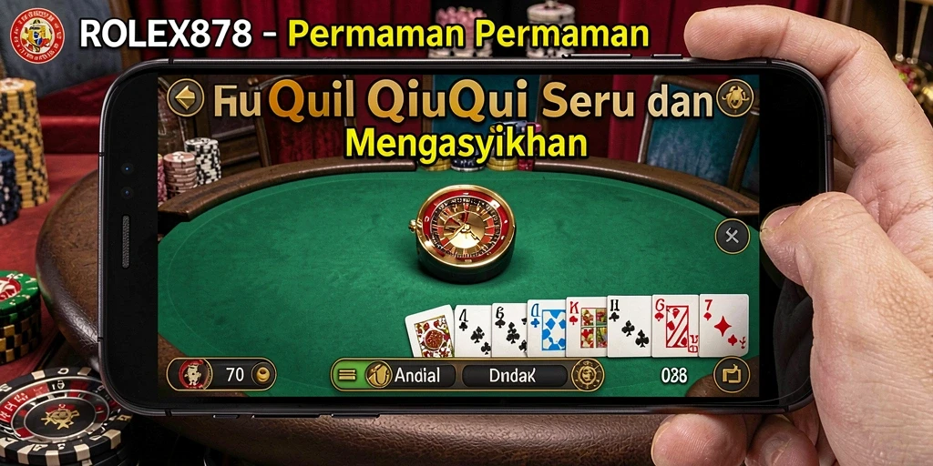 Tampilan gameplay QiuQiu yang mengasyikkan dan penuh strategi.