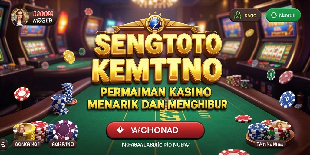 Tampilan gameplay menarik dari SENGTOTO dalam permainan Kasino.