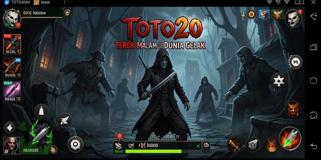 Gameplay TOTO20 yang menegangkan dengan atmosfer Horror yang mencekam.